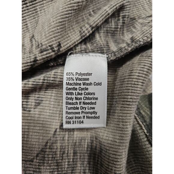 True Craft Dress Womens XL Camoflauge Sleeveless Ribbed Tshirt Dress - Picture 7 of 8